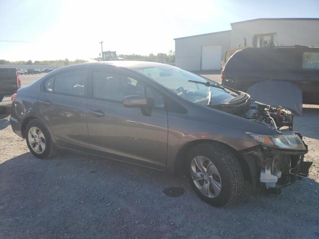 19XFB2F56FE096736 - 2015 HONDA CIVIC LX 灰色 照片 4