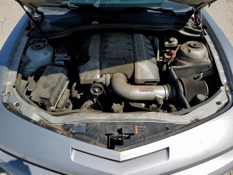 2G1FS1EW6B9142801 - 2011 CHEVROLET CAMARO SS Серебристый фото 11