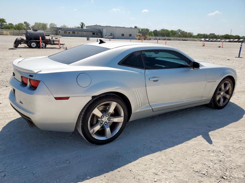 2G1FS1EW6B9142801 - 2011 CHEVROLET CAMARO SS Серебристый фото 3