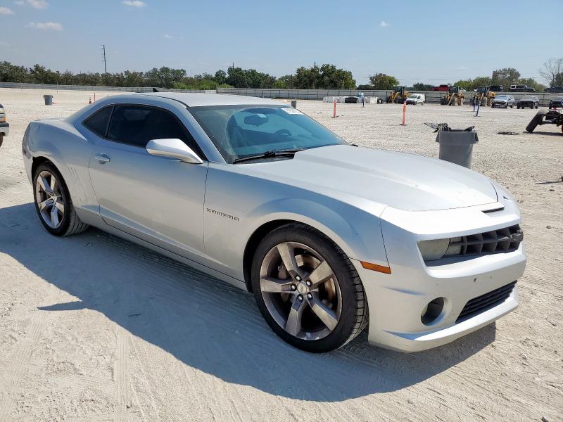 2G1FS1EW6B9142801 - 2011 CHEVROLET CAMARO SS Серебристый фото 4