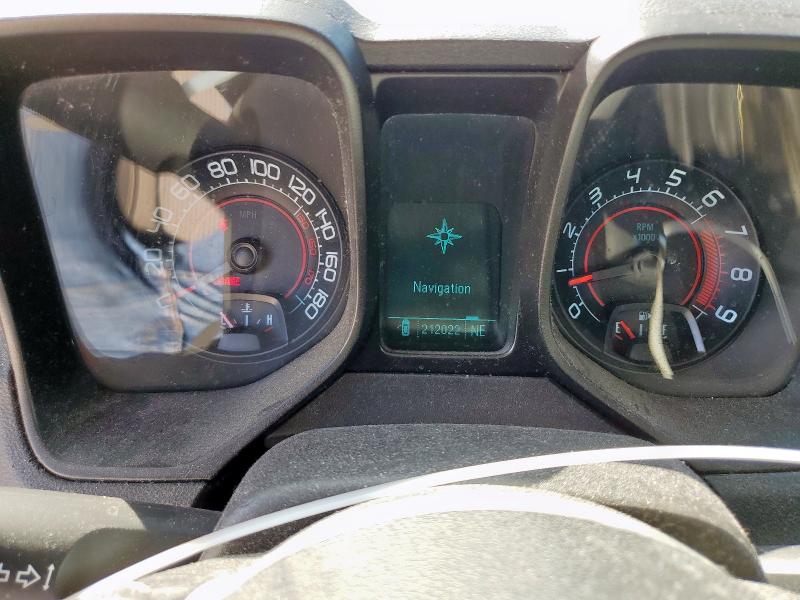 2G1FS1EW6B9142801 - 2011 CHEVROLET CAMARO SS Серебристый фото 9