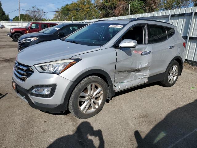 5XYZU3LA4DG045850 - 2013 HYUNDAI SANTA FE S SILVER photo 1