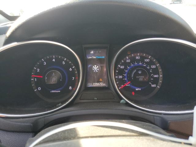 5XYZU3LA4DG045850 - 2013 HYUNDAI SANTA FE S SILVER photo 9