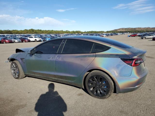 5YJ3E1EB6NF180981 - 2022 TESLA MODEL 3 Boz foto 2