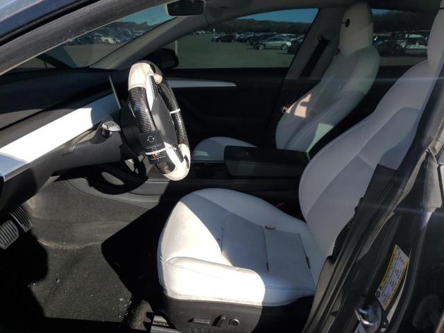 5YJ3E1EB6NF180981 - 2022 TESLA MODEL 3 Boz foto 7