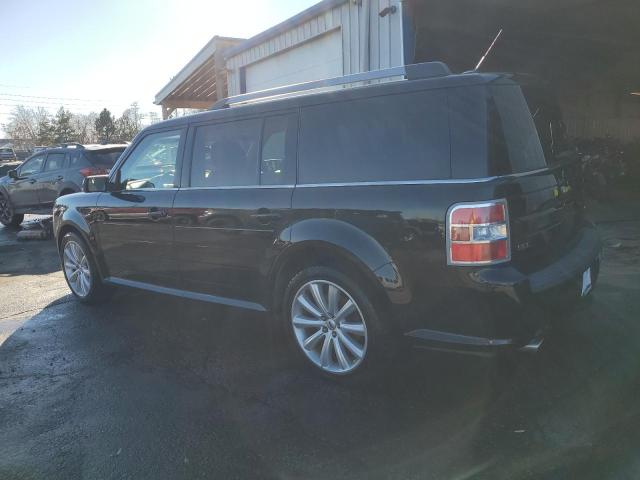 2FMHK6C87EBD06342 - 2014 FORD FLEX SEL BLACK photo 2