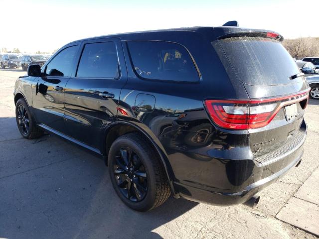 1C4RDJDG4JC307647 - 2018 DODGE DURANGO GT BLACK photo 2