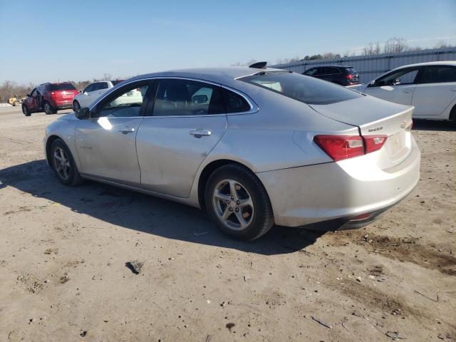 1G1ZB5ST2JF265208 - 2018 CHEVROLET MALIBU LS SILVER photo 2