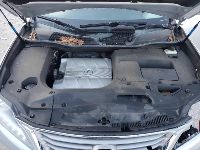 2T2BK1BAXFC272385 - 2015 LEXUS RX 350 BASE SILVER photo 12