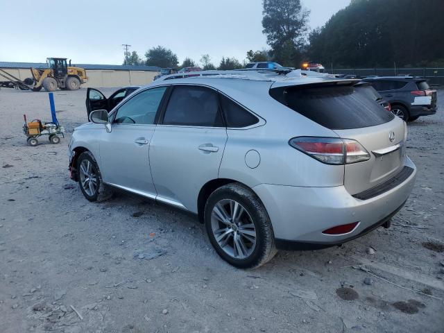 2T2BK1BAXFC272385 - 2015 LEXUS RX 350 BASE SILVER photo 2