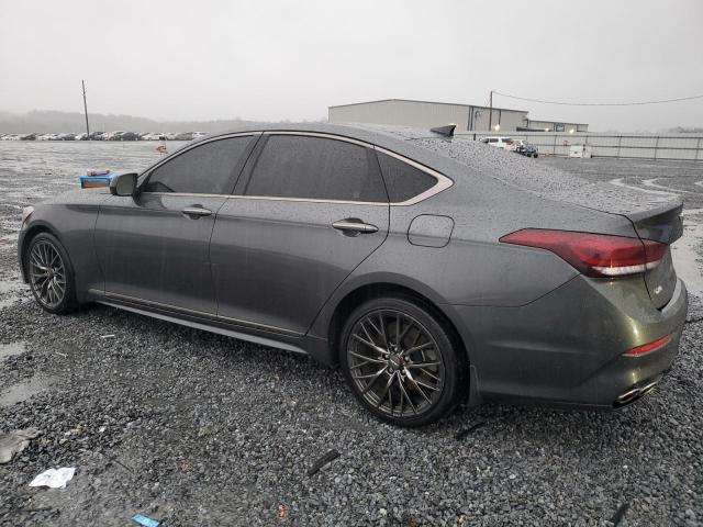 KMHGN4JB6JU233006 - 2018 GENESIS G80 SPORT GRAY photo 2