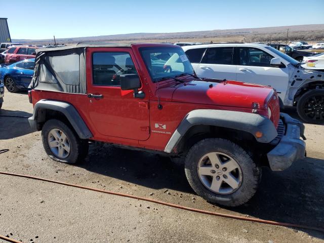 1J4FA24179L770739 - 2009 JEEP WRANGLER X RED photo 4