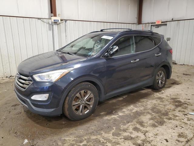 5XYZUDLB9DG084044 - 2013 HYUNDAI SANTA FE S BLUE photo 1