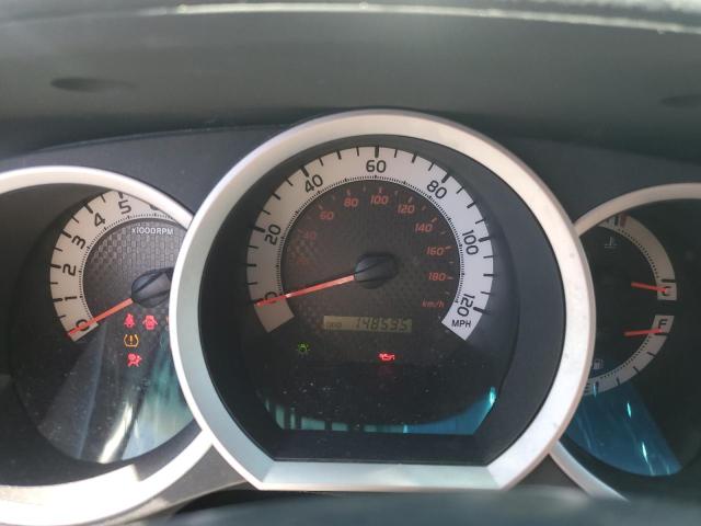 5TFLU4ENXEX087627 - 2014 TOYOTA TACOMA DOUBLE CAB ნაცრისფერი ფოტო 9