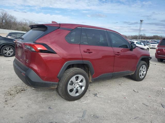 2T3F1RFV2NW320776 - 2022 TOYOTA RAV4 LE MAROON photo 3