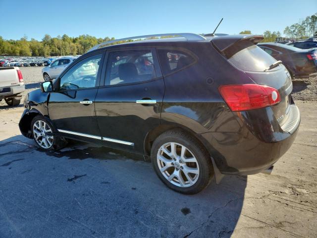 JN8AS5MV9BW256014 - 2011 NISSAN ROGUE S შავი ფოტო 2