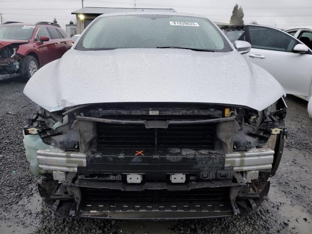 3FA6P0T97FR116567 - 2015 FORD FUSION SE SILVER photo 5