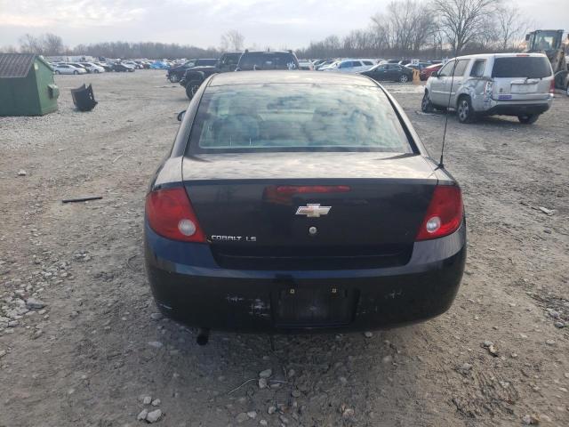 1G1AK55FX77289326 - 2007 CHEVROLET COBALT LS BLACK photo 6