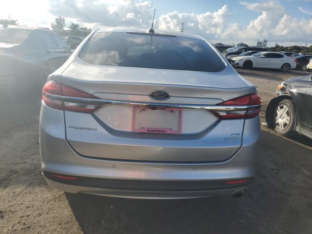 3FA6P0HD4HR244510 - 2017 FORD FUSION SE SILVER photo 6