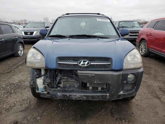 KM8JN72D36U448759 - 2006 HYUNDAI TUCSON GLS BLUE photo 5