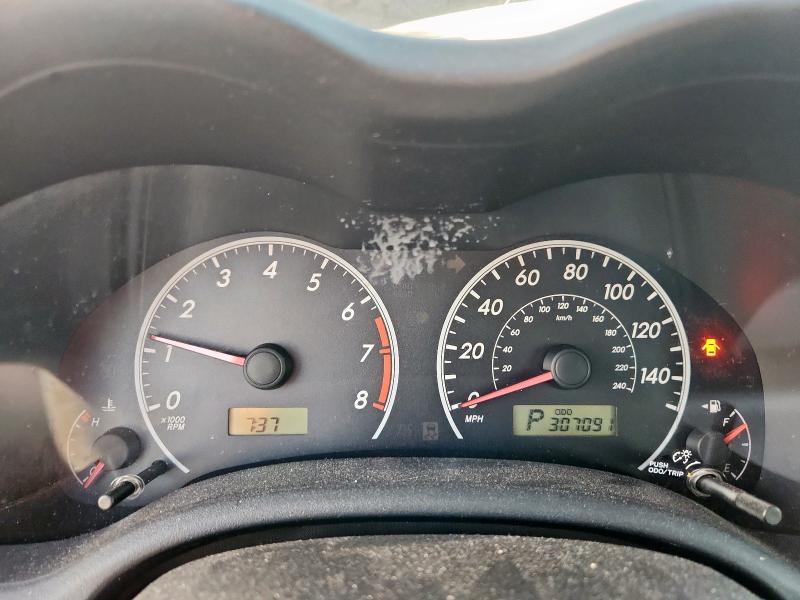 1NXBU40E09Z144620 - 2009 TOYOTA COROLLA BASE Schwarz Foto 9