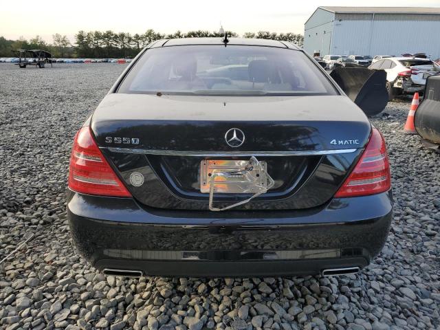 WDDNG9EB1DA523923 - 2013 MERCEDES-BENZ S 550 4MATIC BLACK photo 6