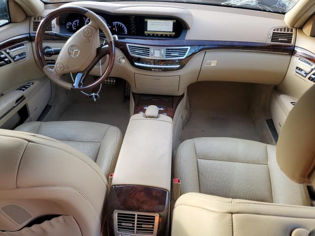 WDDNG9EB1DA523923 - 2013 MERCEDES-BENZ S 550 4MATIC BLACK photo 8