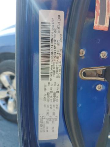 1C6RR6GT3JS101031 - 2018 RAM 1500 SLT BLUE photo 13