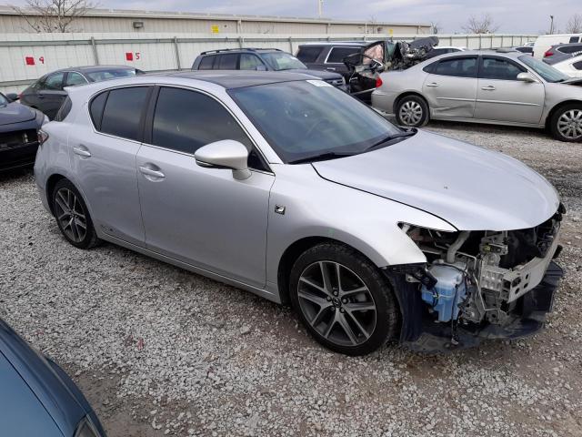 JTHKD5BH8F2244231 - 2015 LEXUS CT 200 SILVER photo 4