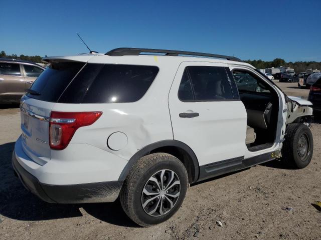 1FM5K7B84DGB13941 - 2013 FORD EXPLORER WHITE photo 3