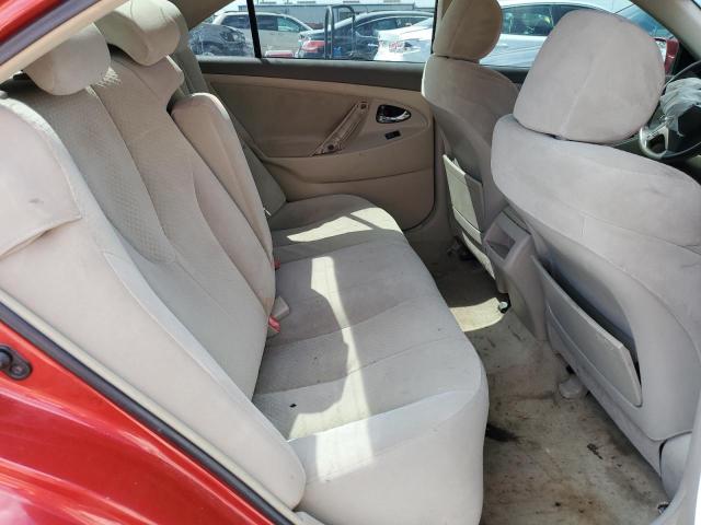 4T1BE46K77U118572 - 2007 TOYOTA CAMRY CE წითელი ფოტო 10