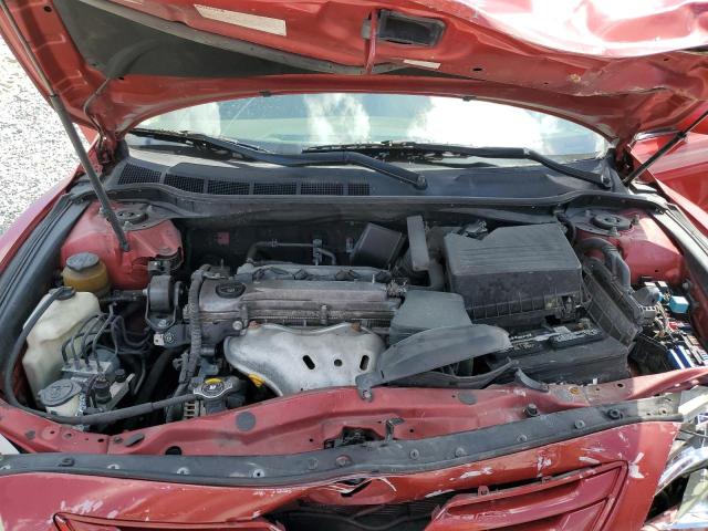 4T1BE46K77U118572 - 2007 TOYOTA CAMRY CE წითელი ფოტო 11