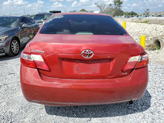 4T1BE46K77U118572 - 2007 TOYOTA CAMRY CE წითელი ფოტო 6