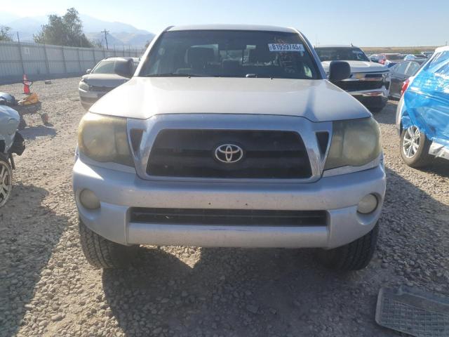 5TELU42N55Z124449 - 2005 TOYOTA TACOMA DOUBLE CAB Сріблястий фото 5