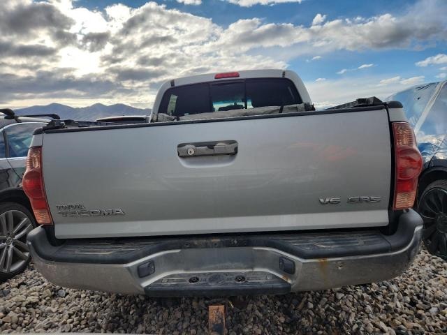 5TELU42N55Z124449 - 2005 TOYOTA TACOMA DOUBLE CAB Сріблястий фото 6