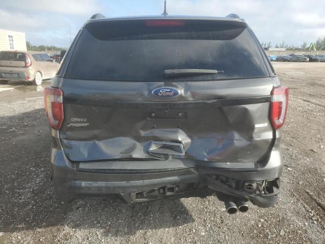 1FM5K8GT6JGB85089 - 2018 FORD EXPLORER SPORT Gris foto 6