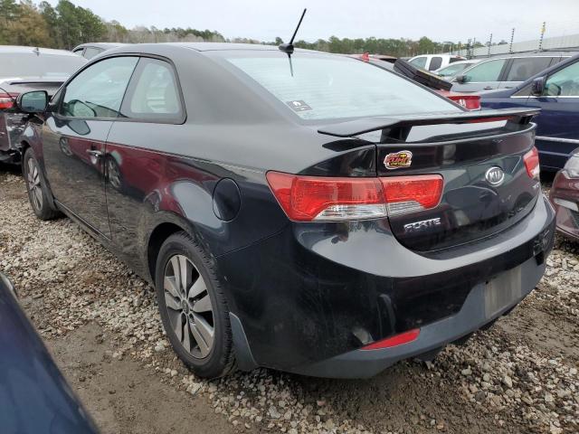 KNAFU6A21D5713853 - 2013 KIA FORTE EX BLACK photo 2