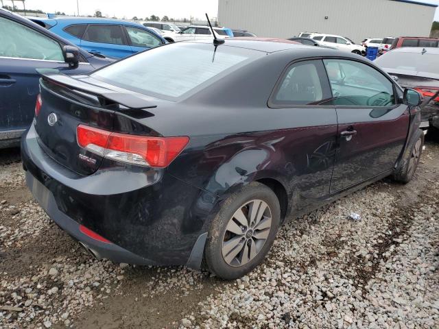 KNAFU6A21D5713853 - 2013 KIA FORTE EX BLACK photo 3