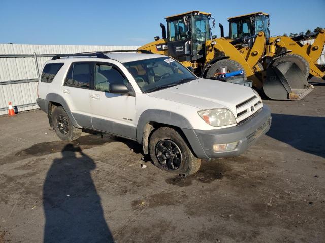 JTEBT14R530004673 - 2003 TOYOTA 4RUNNER SR5 WHITE photo 4