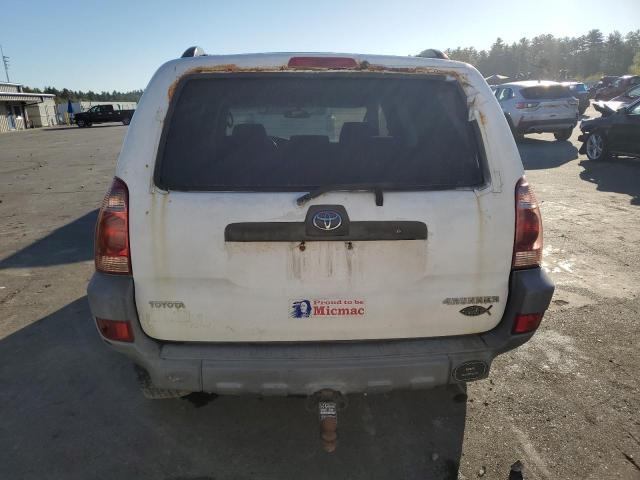 JTEBT14R530004673 - 2003 TOYOTA 4RUNNER SR5 WHITE photo 6