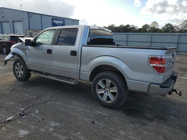 1FTFW1CF7DKG41090 - 2013 FORD F150 SUPERCREW SILVER photo 2