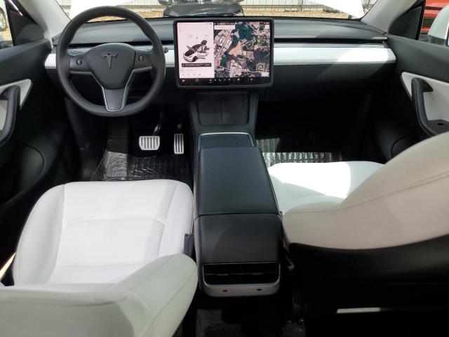 5YJYGDEF3MF246650 - 2021 TESLA MODEL Y Սպիտակ լուսանկար 8