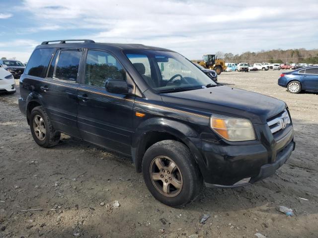 5FNYF284X8B001108 - 2008 HONDA PILOT EX BLACK photo 4