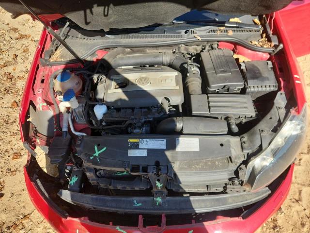 WVWHD7AJ9DW115982 - 2013 VOLKSWAGEN GTI RED photo 11