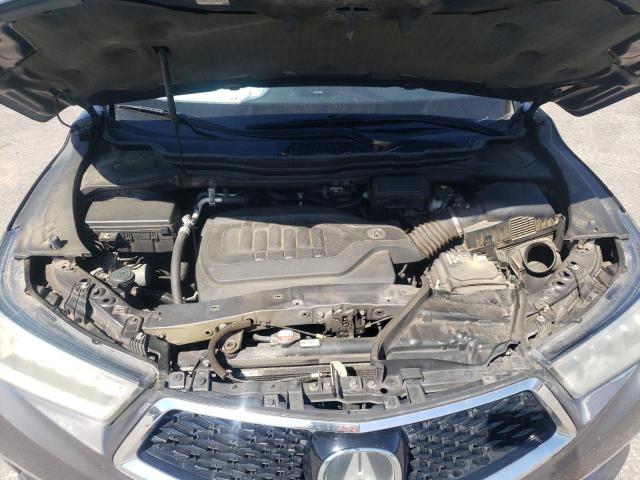 5FRYD4H58HB038778 - 2017 ACURA MDX TECHNOLOGY GRAY photo 12