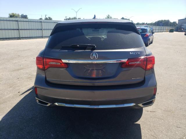 5FRYD4H58HB038778 - 2017 ACURA MDX TECHNOLOGY GRAY photo 6