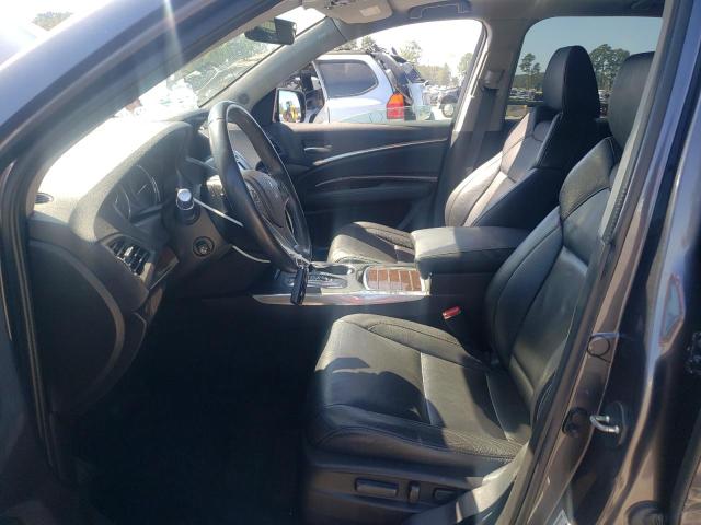 5FRYD4H58HB038778 - 2017 ACURA MDX TECHNOLOGY GRAY photo 7