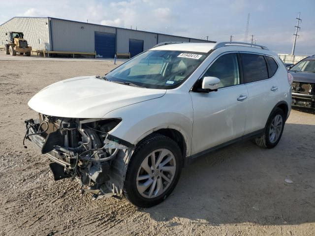 5N1AT2MT5FC847000 - 2015 NISSAN ROGUE S WHITE photo 1