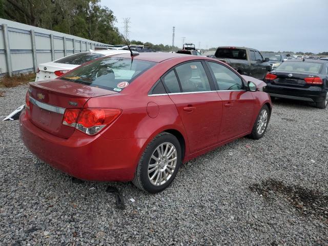 1G1PJ5SCXC7204423 - 2012 CHEVROLET CRUZE ECO RED photo 3