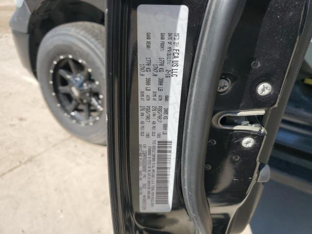 1C6RR7KG2GS260387 - 2016 RAM 1500 ST შავი ფოტო 12